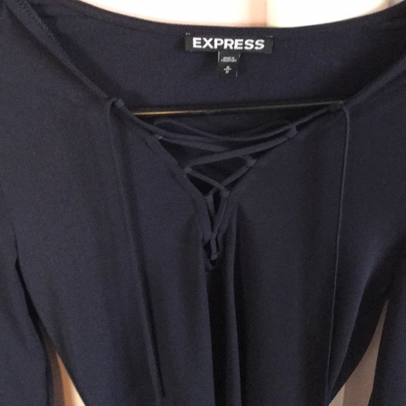 Express Tops - Express Lace Up Top Size M